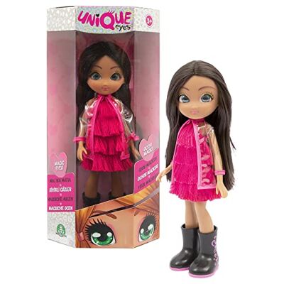 Giochi Preziosi Unique Eyes Victoria Fashion Doll, lang en bruin haar om te stylen, gekleed in coole stijl en ogen die je volgen, voor meisjes en jongens vanaf 3 jaar, 4 verschillende modellen, Giochi Preziosi Unique Eyes Victoria Fashion Doll, lang en bruin haar om te stylen, gekleed in coole stijl en ogen die je volgen, voor meisjes en jongens vanaf 3 jaar, 4 verschillende modellen,