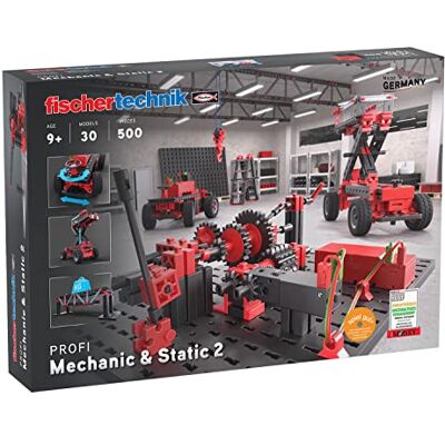 fischertechnik -536622 536622 Profi Mechanic & Static 2 set vanaf 9 jaar fischertechnik -536622 536622 Profi Mechanic & Static 2 set vanaf 9 jaar