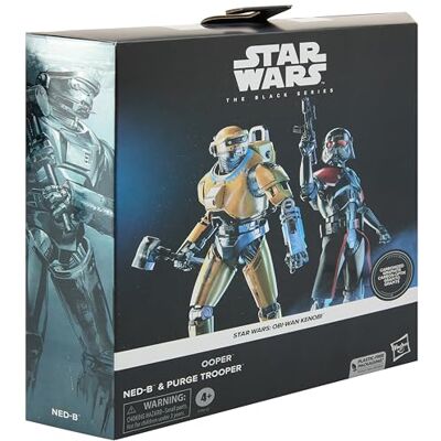 Star Wars The Black Series, NED-B & Purge Trooper, grafietfiguren, 15 cm, 2 stuks Star Wars The Black Series, NED-B & Purge Trooper, grafietfiguren, 15 cm, 2 stuks