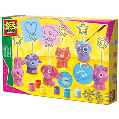 Creative Set voor gieten en schilderen met memohouders Maak en verf je notities houder van gips sneldrogend gips dik schilderij speelse handmatige activiteit cadeau-idee voor kinderen Creative Set voor gieten en schilderen met memohouders Maak en verf je notities houder van gips sneldrogend gips dik schilderij speelse handmatige activiteit cadeau-idee voor kinderen