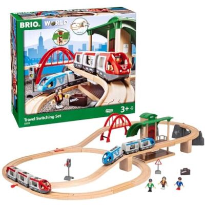 Brio 33512 Treinset Met Perron, Vanaf 3 Jaar, Meerkleurig, 112 x 62 cm Brio 33512 Treinset Met Perron, Vanaf 3 Jaar, Meerkleurig, 112 x 62 cm