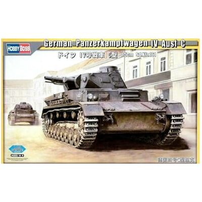 Boss Vechtwagen IV AUSF.C HY80130 kleurrijk Boss Vechtwagen IV AUSF.C HY80130 kleurrijk