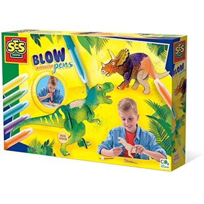 Creative Blow Airbrush Pens Dinosaurussen Creative Blow Airbrush Pens Dinosaurussen