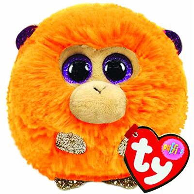 Ty UK Ltd 42514 Kokosnoot Monkey Puffies Pluche Speelgoed, Veelkleurig, 7cm Ty UK Ltd 42514 Kokosnoot Monkey Puffies Pluche Speelgoed, Veelkleurig, 7cm