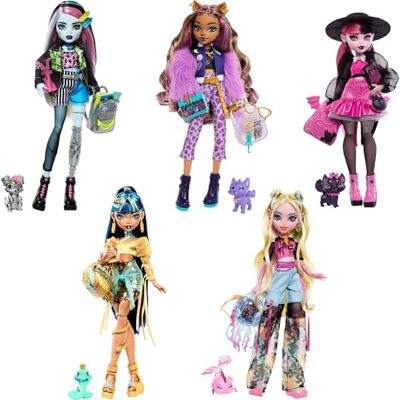 Monster Cable 2022 Day Out MTHKY73 pop met scharnier, 25 cm figuur Frankie Stein Monster Cable 2022 Day Out MTHKY73 pop met scharnier, 25 cm figuur Frankie Stein