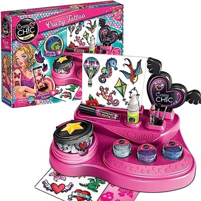 Clementoni Crazy Chic tatouages fous 18771 Clementoni Crazy Chic tatouages fous 18771