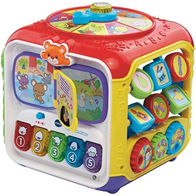 VTech Baby Activiteitenkubus interactief speelgoed – voor jongens en meisjes – van 9 tot 36 maanden – Nederlands gesproken – educatief speelgoed VTech Baby Activiteitenkubus interactief speelgoed – voor jongens en meisjes – van 9 tot 36 maanden – Nederlands gesproken – educatief speelgoed