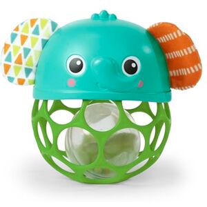 Bright Starts Giggle & Glow lichtgevende muzikale rammelaar, gemakkelijk vast te pakken, Oball olifant, speelgoed voor pasgeborenen + uniseks Bright Starts Giggle & Glow lichtgevende muzikale rammelaar, gemakkelijk vast te pakken, Oball olifant, speelgoed voor pasgeborenen + uniseks