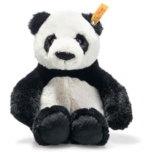 Steiff 75650 Soft Cuddly Friends Ming Panda Knuffel voor kinderen, zacht en wasbaar knuffeldier (075650), wit/zwart, 27 cm Steiff 75650 Soft Cuddly Friends Ming Panda Knuffel voor kinderen, zacht en wasbaar knuffeldier (075650), wit/zwart, 27 cm