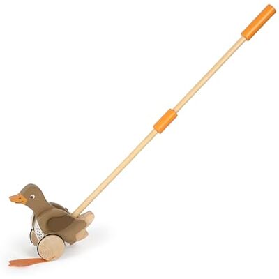 small foot sliding animal duck with movable wooden head, helps you learn to walk, sliding toy for children aged 18 months and over, 12493 small foot sliding animal duck with movable wooden head, helps you learn to walk, sliding toy for children aged 18 months and over, 12493