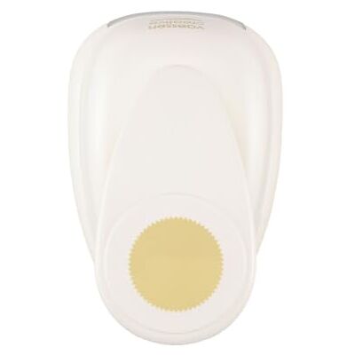 Creative Jumbo-perforator, gekartelde cirkel, diameter 5 cm Creative Jumbo-perforator, gekartelde cirkel, diameter 5 cm