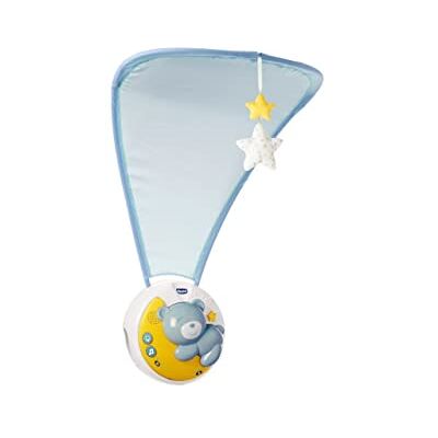 Chicco Next2Moon Mobile Blauw Chicco Next2Moon Mobile Blauw