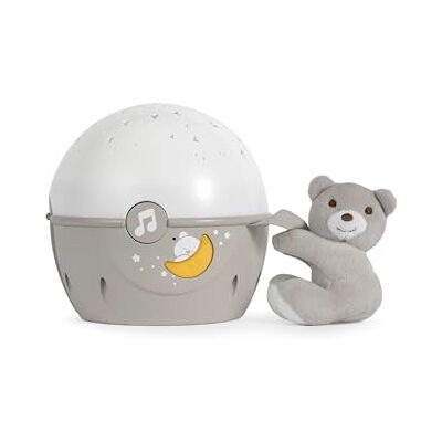 Chicco Projectielamp Next2Stars Sterrenprojector voor Baby Sfeerlicht en Muziek Voor Babybed of Reiswieg Inclusief Knuffelbeertje Blauw Chicco Projectielamp Next2Stars Sterrenprojector voor Baby Sfeerlicht en Muziek Voor Babybed of Reiswieg Inclusief Knuffelbeertje Blauw