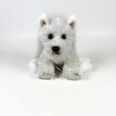DQB DeQUBE FUNDACIÓN BOCALAN pluche dier Westie Terrier wit zittend 12 cm + 0 maanden (DeQube 939D00260) DQB DeQUBE FUNDACIÓN BOCALAN pluche dier Westie Terrier wit zittend 12 cm + 0 maanden (DeQube 939D00260)