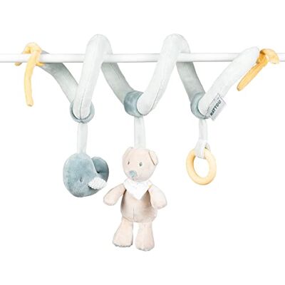 Nattou Activiteitenspiraal, 950237, blauw Nattou Activiteitenspiraal, 950237, blauw