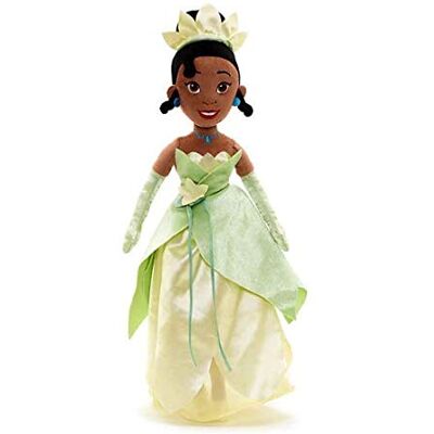 Disney Officiële -prinses en kikker, 52 cm, pop Tiana Soft Toy Disney Officiële -prinses en kikker, 52 cm, pop Tiana Soft Toy