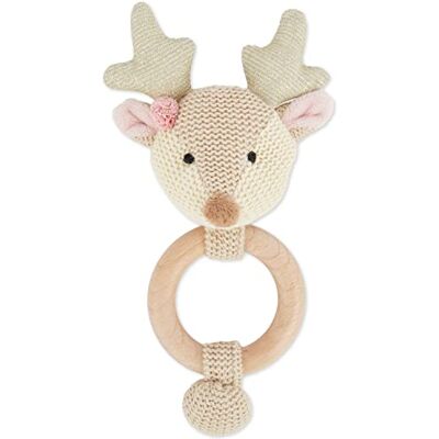 BIECO Baby Herten Ella Houten rammelaar 17 x 10 x 3 cm 30 g vanaf 0 maanden BIECO Baby Herten Ella Houten rammelaar 17 x 10 x 3 cm 30 g vanaf 0 maanden