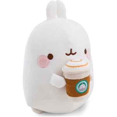NICI Molang pluche koffiebeker, 16 cm 63297 Zachte metgezel om te knuffelen, spelen en te verzamelen, geluksbrenger, leuk cadeau voor kinderen en volwassenen NICI Molang pluche koffiebeker, 16 cm 63297 Zachte metgezel om te knuffelen, spelen en te verzamelen, geluksbrenger, leuk cadeau voor kinderen en volwassenen