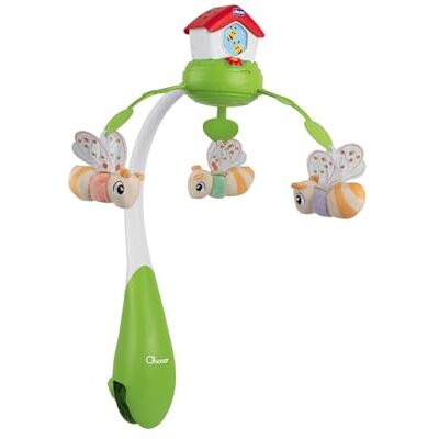 Chicco 3-in-1 schaalbare wiegmobiel, projector en nachtlicht, met lichten en geluiden, plafondprojector, compatibel met Next2me wieg, ideaal voor baby's en pasgeborenen, meerkleurig Chicco 3-in-1 schaalbare wiegmobiel, projector en nachtlicht, met lichten en geluiden, plafondprojector, compatibel met Next2me wieg, ideaal voor baby's en pasgeborenen, meerkleurig