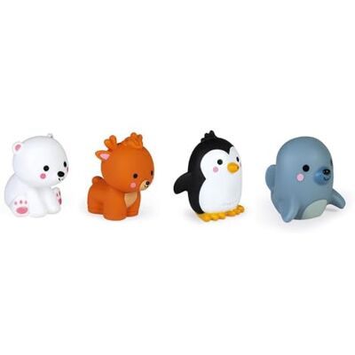 Janod Polar Squirters Set van 4 grappige sprinklerdieren vroeg badspeelgoed vanaf 10 maanden J04704 Janod Polar Squirters Set van 4 grappige sprinklerdieren vroeg badspeelgoed vanaf 10 maanden J04704
