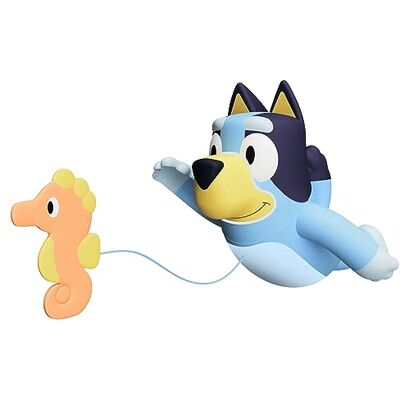 TOMY Toomies Bluey – Bizak 30693548 Jouet de bain pour baignoire qui nage avant et arrière, recommandé à partir de 18 mois TOMY Toomies Bluey – Bizak 30693548 Jouet de bain pour baignoire qui nage avant et arrière, recommandé à partir de 18 mois