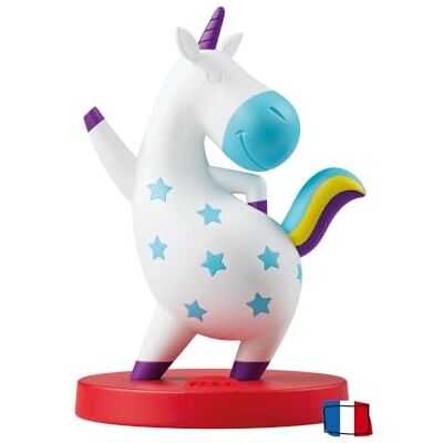 FABA Figuurtje met geluid De Fantastische Eenhoorn – liedjes – speelgoed, educatieve inhoud, Franse versie, kinderen vanaf 3 jaar FABA Figuurtje met geluid De Fantastische Eenhoorn – liedjes – speelgoed, educatieve inhoud, Franse versie, kinderen vanaf 3 jaar