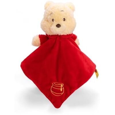 Simba Disney Winnie de Poeh hoofd met knuffeldier van 100% gerecycled materiaal voor baby's vanaf 0 maanden, duurzaam en zacht Simba Disney Winnie de Poeh hoofd met knuffeldier van 100% gerecycled materiaal voor baby's vanaf 0 maanden, duurzaam en zacht