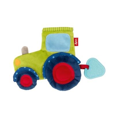 Sigikid 42301 PlayQ actieve handdoek voor baby's, meisjes en jongens, tractor, aanbevolen vanaf de geboorte, groen/blauw Sigikid 42301 PlayQ actieve handdoek voor baby's, meisjes en jongens, tractor, aanbevolen vanaf de geboorte, groen/blauw