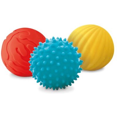 LUDI Sensorische balset Zachte en gemakkelijk vast te pakken ballen Ontwikkelt aanraking, fijne motoriek en welzijn LUDI Sensorische balset Zachte en gemakkelijk vast te pakken ballen Ontwikkelt aanraking, fijne motoriek en welzijn