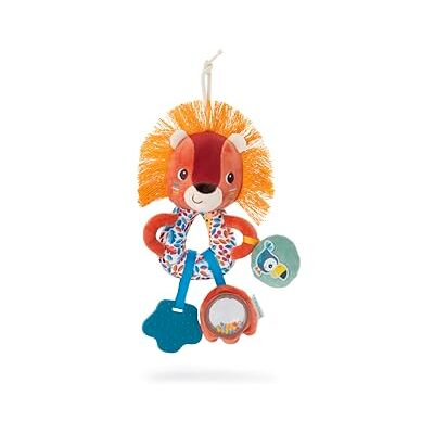 LILLIPUTIENS Jack de leeuw Multi Activity Rings Babyspeelgoed met geluiden, texturen en kleuren Gemakkelijk te vangen Stimuleert de zintuigen en ontwikkelt de fijne motoriek LILLIPUTIENS Jack de leeuw Multi Activity Rings Babyspeelgoed met geluiden, texturen en kleuren Gemakkelijk te vangen Stimuleert de zintuigen en ontwikkelt de fijne motoriek