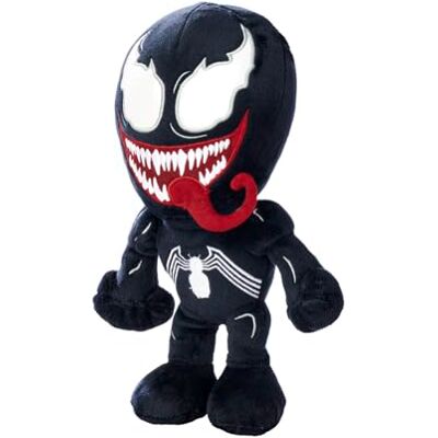 Simba Venom 6315870561 Pluche kostuum zwart met witte spin, schokkend en zacht design, ideaal om te spelen of te decoreren vanaf 0 maanden Simba Venom 6315870561 Pluche kostuum zwart met witte spin, schokkend en zacht design, ideaal om te spelen of te decoreren vanaf 0 maanden