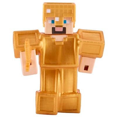 BANDAI Heroes de Goo JIT Zu actiefiguur Minecraft Universum Steve gouden pantser, strak en verpletterend. Veelkleurig CO43117 BANDAI Heroes de Goo JIT Zu actiefiguur Minecraft Universum Steve gouden pantser, strak en verpletterend. Veelkleurig CO43117