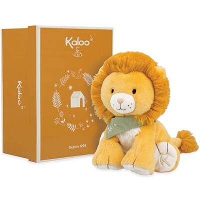 KALOO Les Amis Knuffel Baby Nougat De Leeuw 17 cm Zeer zacht materiaal Geschenkdoos Vanaf de geboorte, K224000 KALOO Les Amis Knuffel Baby Nougat De Leeuw 17 cm Zeer zacht materiaal Geschenkdoos Vanaf de geboorte, K224000