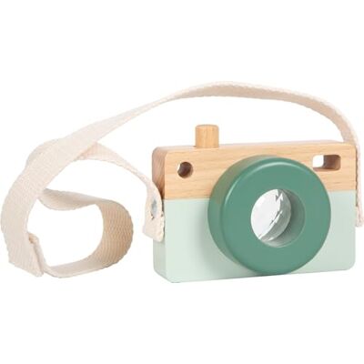 small foot Speelgoedcamera "Safari" gemaakt van FSC 100% gecertificeerd hout, kindercamera met kaleidoscoopeffect, educatief speelgoed vanaf 12 maanden, 12734 small foot Speelgoedcamera "Safari" gemaakt van FSC 100% gecertificeerd hout, kindercamera met kaleidoscoopeffect, educatief speelgoed vanaf 12 maanden, 12734