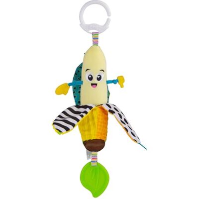 Lamaze Bea the Banana Sensorisch babyspeelgoed met kleuren en geluiden, ontwikkelingsspeelgoed voor jongens en meisjes van 0 tot 24 maanden Lamaze Bea the Banana Sensorisch babyspeelgoed met kleuren en geluiden, ontwikkelingsspeelgoed voor jongens en meisjes van 0 tot 24 maanden