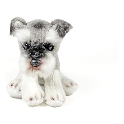 DQB DeQUBE FUNDACIÓN BOCALAN pluche dier Schnauzer zittend 12 cm + 0 maanden (DeQube 939D00257) DQB DeQUBE FUNDACIÓN BOCALAN pluche dier Schnauzer zittend 12 cm + 0 maanden (DeQube 939D00257)
