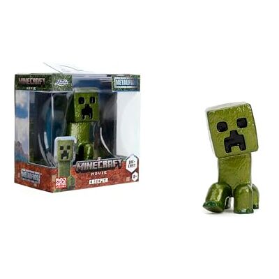 Jada Toys Minecraft Filmfiguur (1 stuk) 1 metalen verzamelfiguur (Creeper) voor fans en kinderen vanaf 8 jaar, 6,5 cm Jada Toys Minecraft Filmfiguur (1 stuk) 1 metalen verzamelfiguur (Creeper) voor fans en kinderen vanaf 8 jaar, 6,5 cm