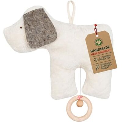 Efie Biologisch muziekdoos voor honden, gecontroleerde biologische teelt (biologisch), gemaakt in Duitsland, GOTS-gecertificeerd, duurzaam, Mozart-melodie (slaapt mijn prins, slaap een) Efie Biologisch muziekdoos voor honden, gecontroleerde biologische teelt (biologisch), gemaakt in Duitsland, GOTS-gecertificeerd, duurzaam, Mozart-melodie (slaapt mijn prins, slaap een)