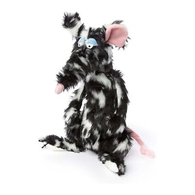 Sigikid 39609 Schiggi Miggi BeastsTown Rat voor meisjes, jongens en volwassenen, knuffeldier, aanbevolen vanaf 3 jaar, zwart-wit/rat Sigikid 39609 Schiggi Miggi BeastsTown Rat voor meisjes, jongens en volwassenen, knuffeldier, aanbevolen vanaf 3 jaar, zwart-wit/rat