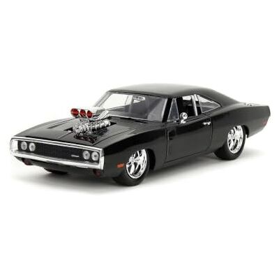 Jada Toys Fast and Furious Dodge Charger Street 1970 Dodge Charger Street miniatuurauto 1970 Dodge Charger R/T metaal vanaf 8 jaar met onderdelen om te openen, 19 cm Jada Toys Fast and Furious Dodge Charger Street 1970 Dodge Charger Street miniatuurauto 1970 Dodge Charger R/T metaal vanaf 8 jaar met onderdelen om te openen, 19 cm
