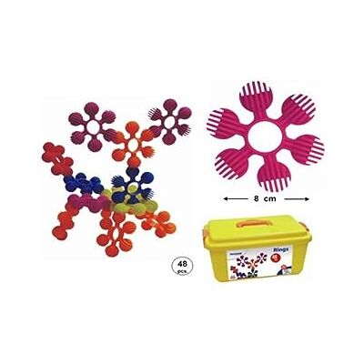 Miniland 94013 Interstar ringset, meerkleurig Miniland 94013 Interstar ringset, meerkleurig