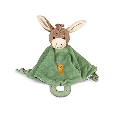 Sterntaler Knuffel M ezel Emmilius babyspeelgoed vanaf de geboorte, fleece en polykatoen, lichtgroen/meerkleurig Sterntaler Knuffel M ezel Emmilius babyspeelgoed vanaf de geboorte, fleece en polykatoen, lichtgroen/meerkleurig