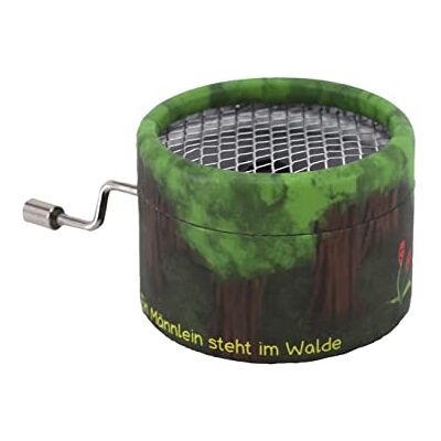 Voggenreiter 1292 Ein Mannlein staat in het bos hoogwaardige muziekdoos met hoogwaardig spel en slinger, robuuste en kindvriendelijke behuizing Voggenreiter 1292 Ein Mannlein staat in het bos hoogwaardige muziekdoos met hoogwaardig spel en slinger, robuuste en kindvriendelijke behuizing