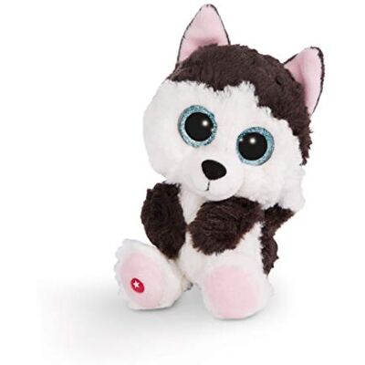 NICI Glubschis Husky Barkley knuffeldier, 15 cm, met grote glinsterende ogen, 45558, geen kleur NICI Glubschis Husky Barkley knuffeldier, 15 cm, met grote glinsterende ogen, 45558, geen kleur