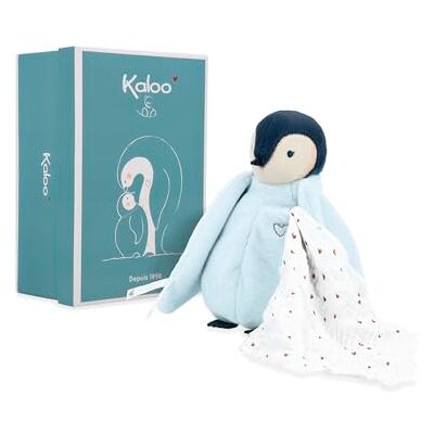 KALOO Kissing Plush Blue Pinguïn 20 cm Zacht Polyester en Micro-Velvet Soft Companion Cadeau Boxed Set Voor Babies en Peuters Early Development Toy from Birth K212002 KALOO Kissing Plush Blue Pinguïn 20 cm Zacht Polyester en Micro-Velvet Soft Companion Cadeau Boxed Set Voor Babies en Peuters Early Development Toy from Birth K212002