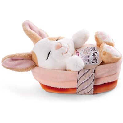 NICI 48707 Knuffel karamel konijn met stippen, 12 cm, zacht pluche dier in mand om te knuffelen en te spelen, voor kinderen en volwassenen, geweldig cadeau-idee NICI 48707 Knuffel karamel konijn met stippen, 12 cm, zacht pluche dier in mand om te knuffelen en te spelen, voor kinderen en volwassenen, geweldig cadeau-idee