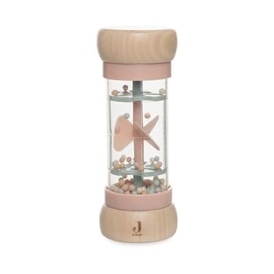 Jollein Lovely Birds Houten regenspeelgoed, babyspeelgoed vanaf 0 maanden, met fee Amy en vogelmotief, bevordert de zintuigen en motoriek, oudroze/mintgroen Jollein Lovely Birds Houten regenspeelgoed, babyspeelgoed vanaf 0 maanden, met fee Amy en vogelmotief, bevordert de zintuigen en motoriek, oudroze/mintgroen