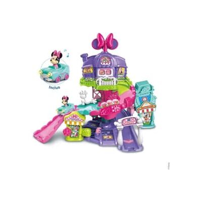 VTech Toet Toet Flitzer Mickey & SES VRIENDEN De betoverende wereld van Minnie speelgoed auto Minnie versie FR VTech Toet Toet Flitzer Mickey & SES VRIENDEN De betoverende wereld van Minnie speelgoed auto Minnie versie FR