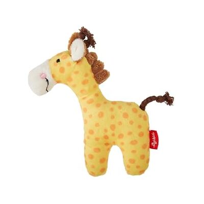 Sigikid 41170 rammelaar Giraf Red Stars meisjes en jongens, babyspeelgoed aanbevolen vanaf de geboorte, geel Sigikid 41170 rammelaar Giraf Red Stars meisjes en jongens, babyspeelgoed aanbevolen vanaf de geboorte, geel