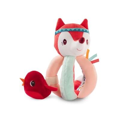LILLIPUTIENS Alice de vixen rammelaar met handgrepen Interactief babyspeelgoed met verborgen vriend en gemakkelijk vast te pakken handgrepen Stimuleert de fijne motoriek en wekt de zintuigen LILLIPUTIENS Alice de vixen rammelaar met handgrepen Interactief babyspeelgoed met verborgen vriend en gemakkelijk vast te pakken handgrepen Stimuleert de fijne motoriek en wekt de zintuigen